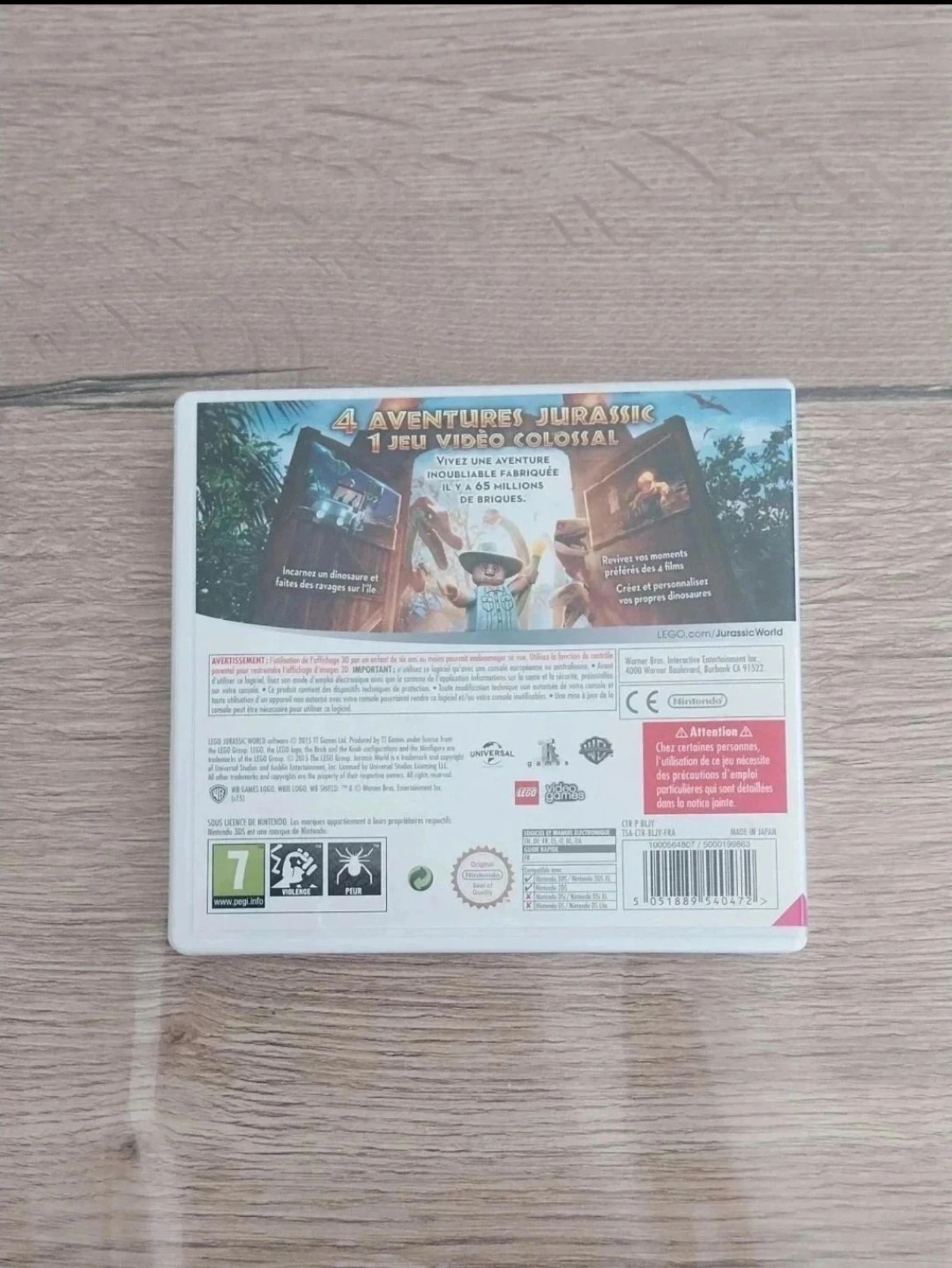 jeux 3ds jurassic world – photo 3